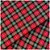 Tecido Tricoline Xadrez Natalino Cor 1019 - 100% Algodão 50cm x 150cm Caldeira - Imagem 2