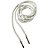 Cordão Redondo Com Ponteira Branco 1,50cm Ref 01548 Makro - Imagem 1