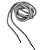 Cordão Redondo Com Ponteira Cinza 1,50cm Ref 01548 Makro - Imagem 1