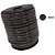 Tira de Strass Meia Cana 8mm Preto Por Metro Importado - Imagem 2