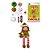 Kit Amigurumi Natal Duende Pepper 2024 Cor 003 Círculo - Imagem 3