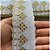 Bordado Ingles 5.0cm CTL 115 Branco/Ouro Com 13.70 Metros Nybc - Imagem 4