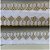 Bordado Ingles 5.0cm CTL 115 Branco/Ouro Com 13.70 Metros Nybc - Imagem 5
