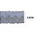 Bordado Ingles 5.0cm CTL 115 Branco/Prata Com 13.70 Metros Nybc - Imagem 3