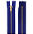 Ziper Fixo Metal Dourado 12cm Cor 207 Azul Royal Nybc - Imagem 1