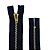 Zíper Fixo Metal Fino Dourado 18cm Cor 507 Marinho GC 459 Coats - Imagem 1