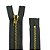 Zíper Fixo Metal Fino Dourado 12cm Cor 448 Cinza GC 459 Coats - Imagem 1