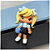 Enfeite Biscuit Meninas 70mm Modelo 02 Sanding - Imagem 5