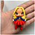 Enfeite Biscuit Boneca Super Girl 70mm Sanding - Imagem 3