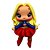 Enfeite Biscuit Boneca Super Girl 70mm Sanding - Imagem 1