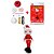 Kit Amigurumi Natal Papai Noel 2024 Cor 001 Círculo - Imagem 3