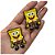 Aplique Emborrachado Bob Esponja 30mm x 45mm Sanding - Imagem 4