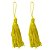 Pingente Tassel 7.0cm Cor 106 Canário Com 10 Unidades Nybc - Imagem 1