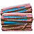 Pompom Metalizado 10mm Cor 133 Rosa Claro/Ouro Com 25 Metros Nybc - Imagem 1