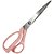 Tesoura Multiuso Rosa Com Protetor 8" Makro - Imagem 2