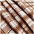 Tecido Tricoline Xadrez Marrom 50cm x 150cm Ref V188 Peripan - Imagem 3