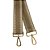 Alça de Bolsa Com Regulagem e Mosquetão 4cm Ref 153761 Marrom Sanding - Imagem 2