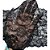 Renda Com Elastano RJX-03-1000 Cor Preto 18cm Por Metro Nybc - Imagem 2