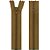 Zíper Nylon Fixo 15cm Com 10un Cor 0508 Caramelo Intenso ZR - Imagem 1
