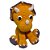 Kit Amigurumi Coleção Dinos Baby Triceratops Círculo - Imagem 1