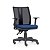 Cadeira Addit Ergonômica NR17 da ABNT Braços Regulavéis Crepe Azul - Imagem 1