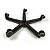 Estrela em Aço Plaxmetal Secretária Executiva Rodizios Silicone PU 50mm - Imagem 2