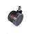 5 KIT Rodizio 5 Unidade Anti-Risco PU para Cadeira Escritório 65mm - Imagem 4