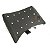 KIT 5 Encosto em Plastico Preto Ergoplax Iso Polipropileno Fixo - Imagem 4