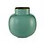 Vaso de Metal Round Verde - Home Accessories - Imagem 1
