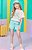 Conjunto Cropped e Shorts Kukiê - Imagem 4