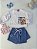 Conjunto Blusa e Shorts Saia Bambollina - Imagem 1
