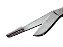 TESOURA LISTER EM AÇO INOX P/ BANDAGENS 17 cm - 6B INVENT GERMANY - Imagem 2