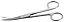 TESOURA CIRURGICA 17cm Curva Fina Fina - 6B Invent Germany - Imagem 1