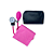 Aparelho de Pressão Adulto Nylon Rosa Esfigmomanômetro - Premium - Imagem 3