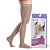 Meia Sigvaris Ever Sheer 782 20-30 mmHg 7/8 Coxa Natural Ponteira Aberta Média Compressão - Imagem 1
