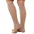 Meia Sigvaris Audace 120A 15-20 mmHg 3/4 Panturrilha Cor Natural Ponteira Aberta Suave Compressão - Imagem 3