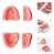 SIMULADOR DE PELE TREINAMENTO DE SUTURA DENTAL - SUPERMEDY - Imagem 4