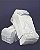 SACO DE PAPEL KRAFT BRANCO PARA PÃO 10 KG C/500 UN - Imagem 2