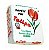 Guardanapo seda crepado 20 x 22 Tulipa C/18 Pct x 50 un - Imagem 1