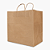 Sacola de Papel Kraft pct c/100 unid - Imagem 2