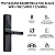 FECHADURA ELETRONICA DIGITAL AGL H30 BLACK WIFI - COM INSTALAÇÃO - Imagem 2