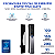 FECHADURA DIGITAL DE EMBUTIR BIOMETRICA WI-FI IP55 SAMBA Á PROVA DE AGUA ESF-DE6100I - PRETA - Imagem 2