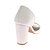 Peep Toe Gioh Shoes Salto Alto Bloco Branco - Imagem 4