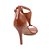 Sandália Gioh Shoes Salto Alto Fino Caramelo - Imagem 3