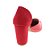Scarpin Gioh Shoes Salto Alto Bloco Chic Vermelho - Imagem 3