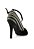 Scarpin Gioh Shoes Salto Alto Fino Zebra Preto - Imagem 3