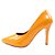 Scarpin Gioh Shoes Salto Alto Fino Laranja - Imagem 2