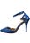 Scarpin Gioh Shoes Salto Alto Fino Vinil Azul - Imagem 1