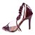 Scarpin Gioh Shoes Salto Alto Fino Amarrar Vinho - Imagem 2