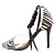 Scarpin Gioh Shoes Salto Alto Fino Vinil Zebra - Imagem 2